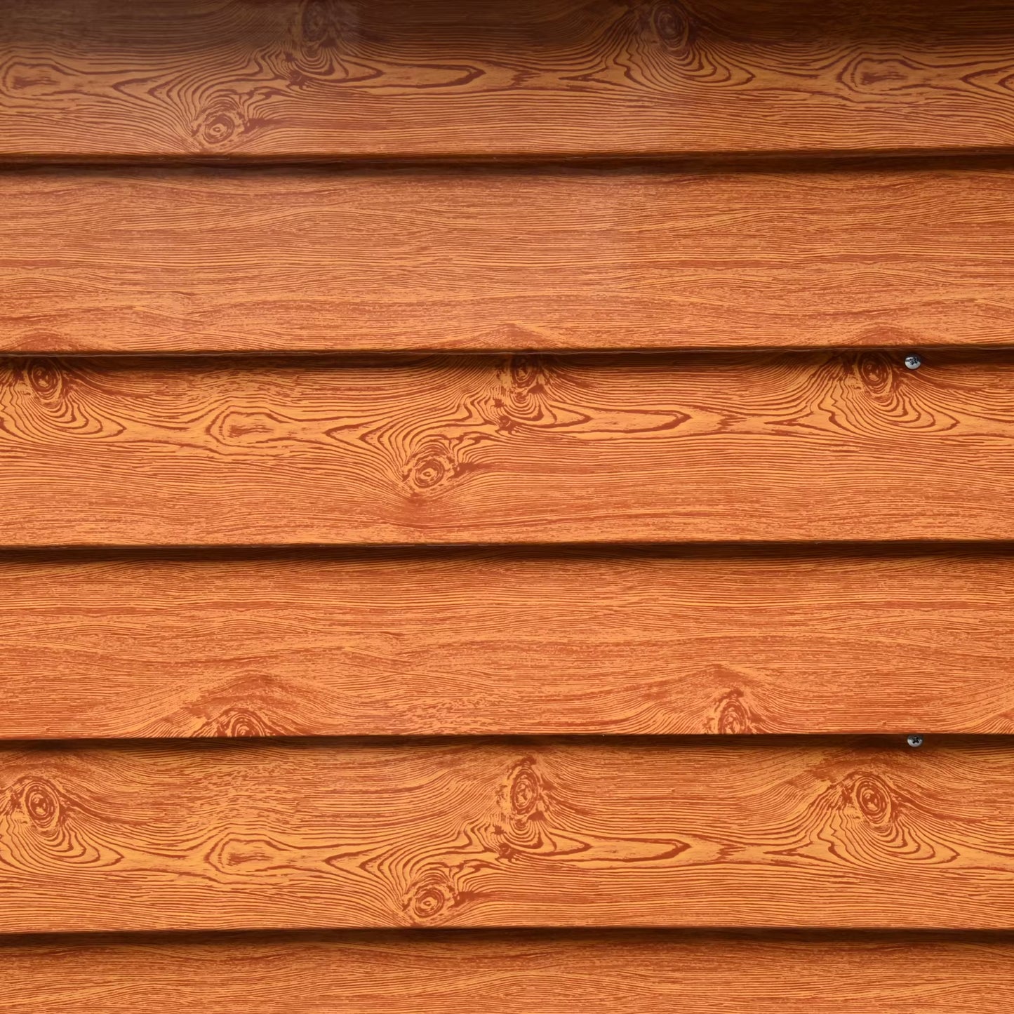 Garden Shed Tool Storage Overlap Construction Sliding Door Brown Wood Grain