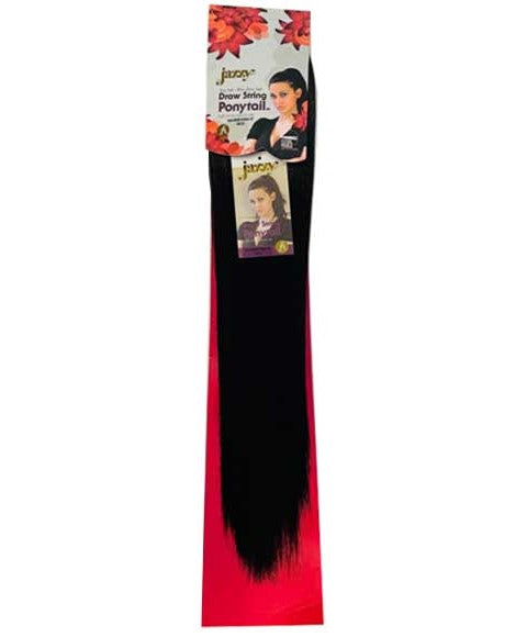 Jazzy Yaki Syn Drawstring Ponytail-0