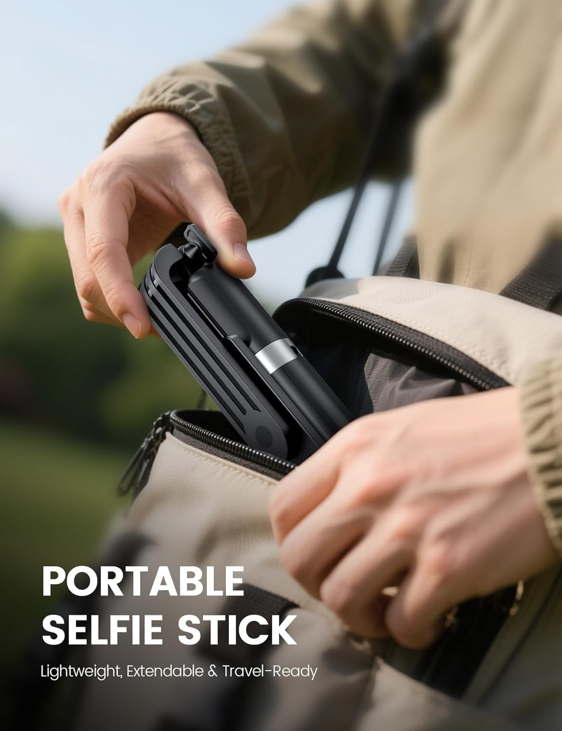 Selfie Stick Tripod W/ Remote | 360° Rotating Extendable Stand for Phone