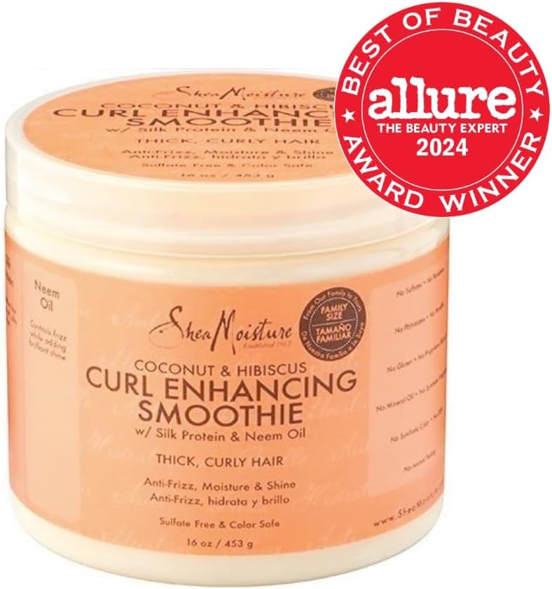 Shea Moisture Coconut And Hibiscus Curl Enhancing Smoothie 326g / 454g-4