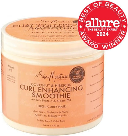 Shea Moisture Coconut And Hibiscus Curl Enhancing Smoothie 326g / 454g-4