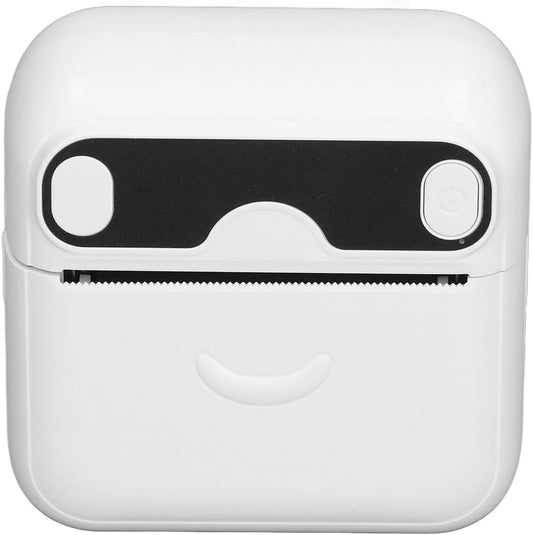 Thermal Mini Printer, Portable Inkless BT 4.0 Wireless Pocket Handheld Photo Printer, with USB Cable, for Office Home Students Children