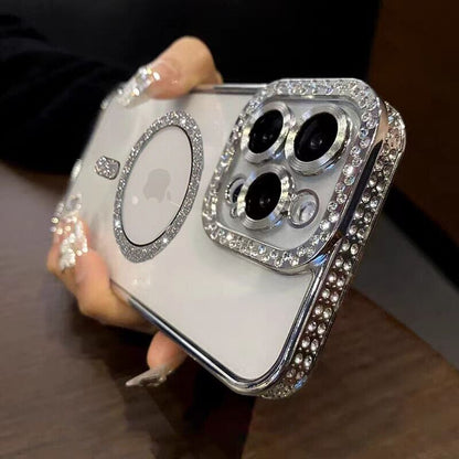 Case for Iphone 17 16 15 14 Pro Max plus 13 Shockproof Magnetic Silicone Cover