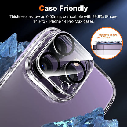 Camera Lens for Iphone 17 Pro Max Air 16 15,14,13,12 Case Protector Glass Cover