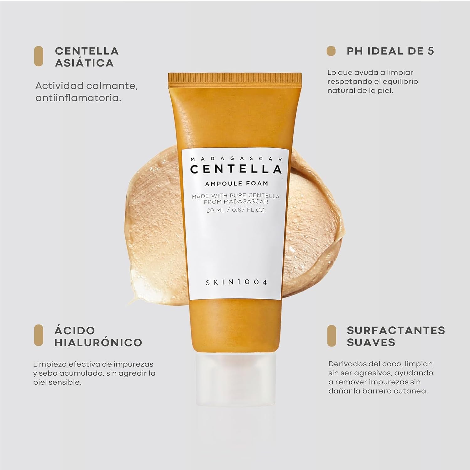 Madagascar Centella Ampoule Foam