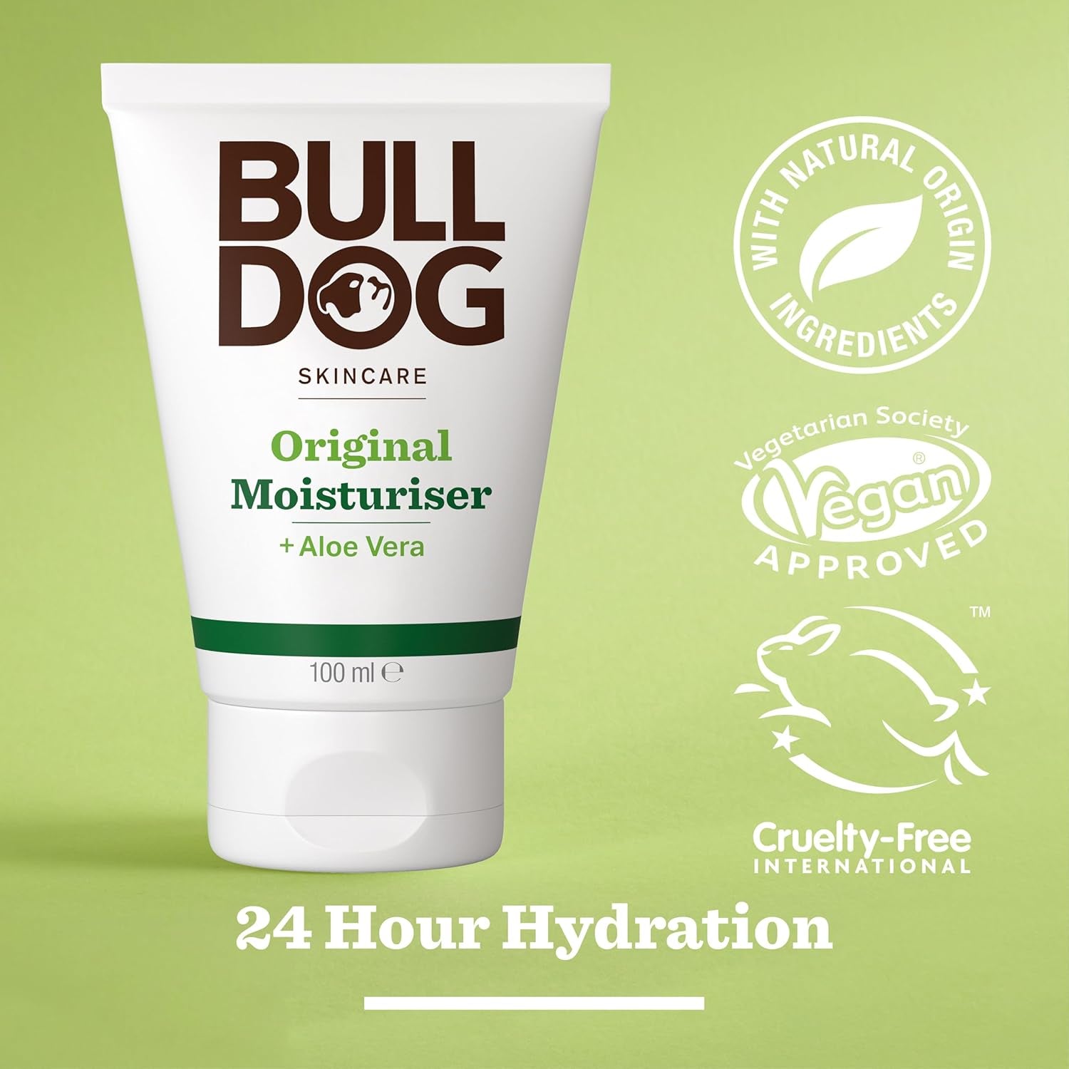 Bulldog Skincare Original Moisturiser for Men 100Ml, (Pack of 1)