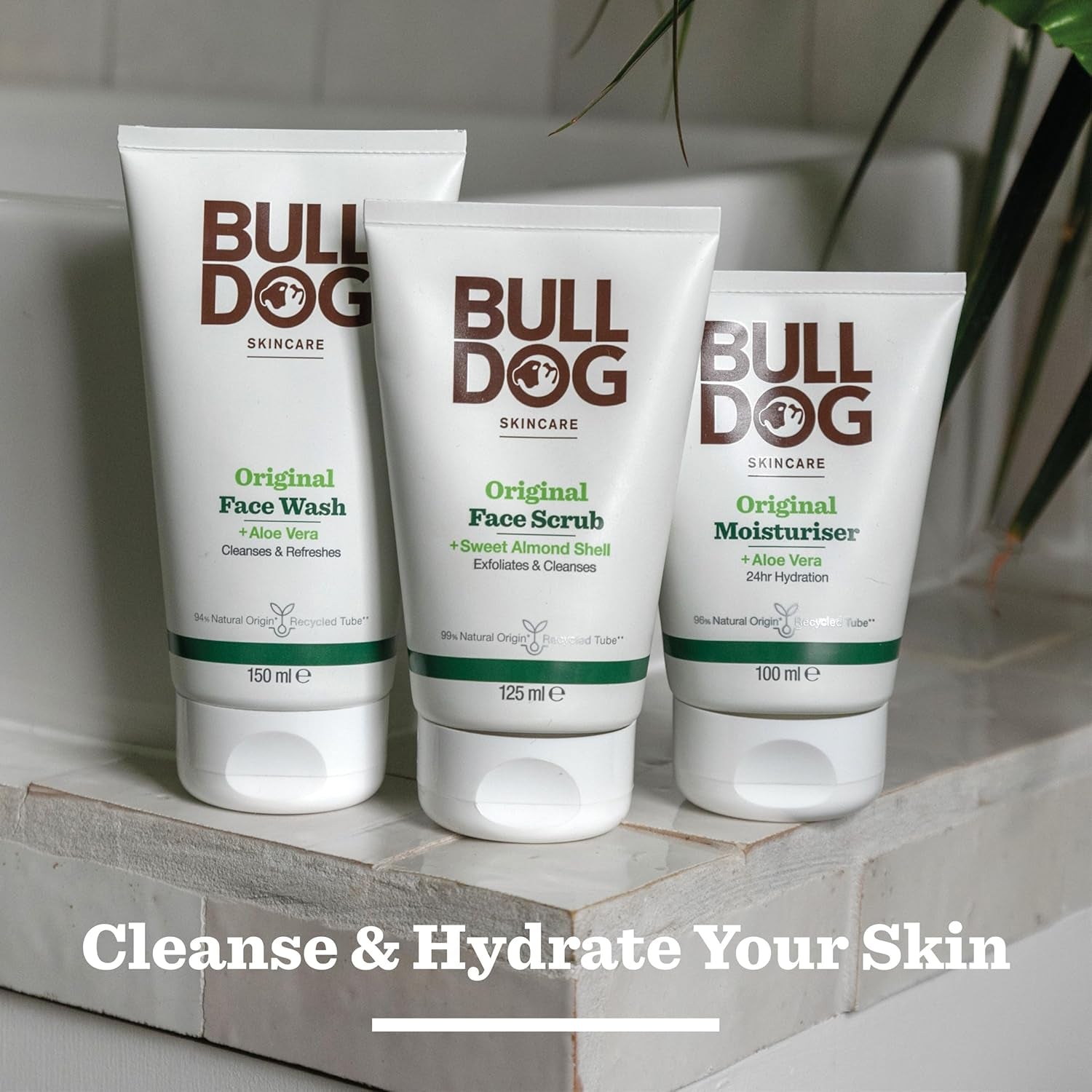 Bulldog Skincare Original Moisturiser for Men 100Ml, (Pack of 1)