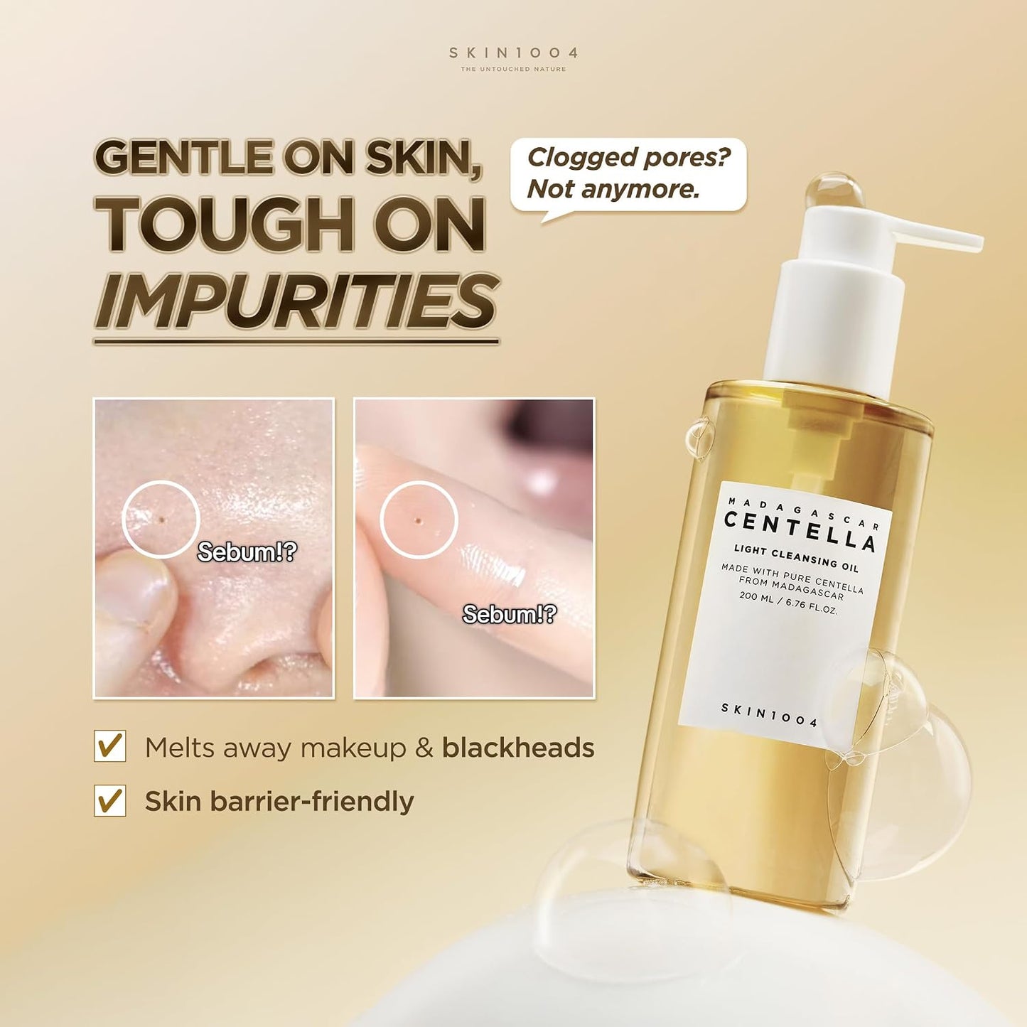  Centella Light Cleansing Oil by  for Women - 6.76 Oz Cleanser