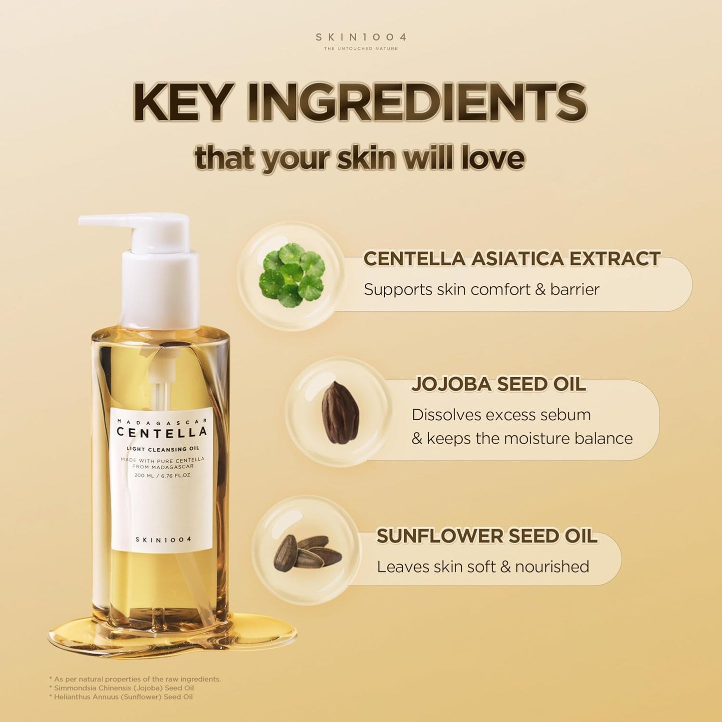  Centella Light Cleansing Oil by  for Women - 6.76 Oz Cleanser
