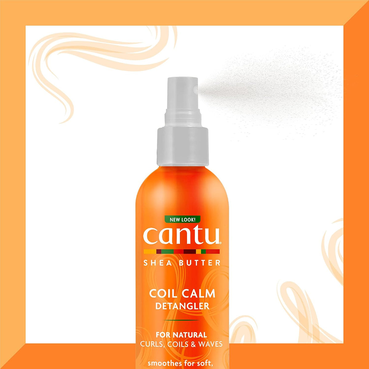 Cantu Shea Butter Coil Calm Detangler Spray 237ml-4