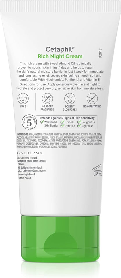 Galderma Cetaphil Rich Night Cream 50g-1