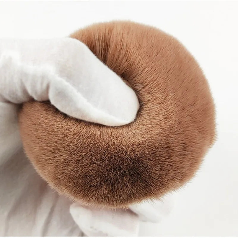 Extra Large Body Makeup Brush for Self Tanner, Leg Makeup Bronzer Oval-Shaped Flawless Kabuki Brush Kabuki Foundation Brush