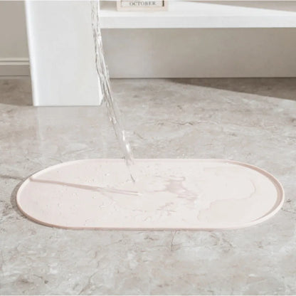Cat Feeding Mat with Non-Slip Waterproof Design, Pet Food Mat, Compatible with Cat/Dog Bowls, Multipet Households, Dog Owners