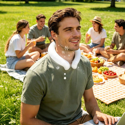 Neck Cooling,Reusable Wearable Chilly Cooler - Insulated Chilly Neck Cooling Wraps | for Cool Summer Hot Weather Outdoor Indoor House Kitchen Sports Exercise Workers
