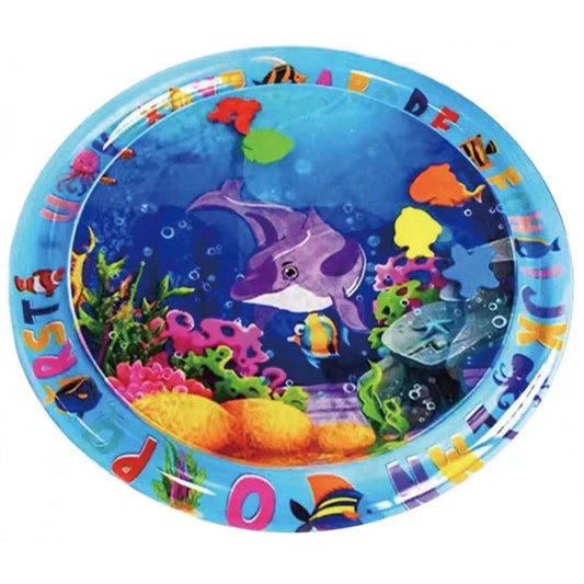 Pet Play Mat Interactive Water Mat Indoor Relief Cat Boredom Splash Pad, Summer Cooling Sleeping Mat