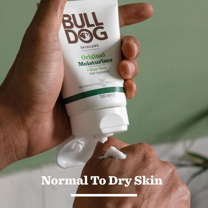 Bulldog Skincare Original Moisturiser for Men 100Ml, (Pack of 1)