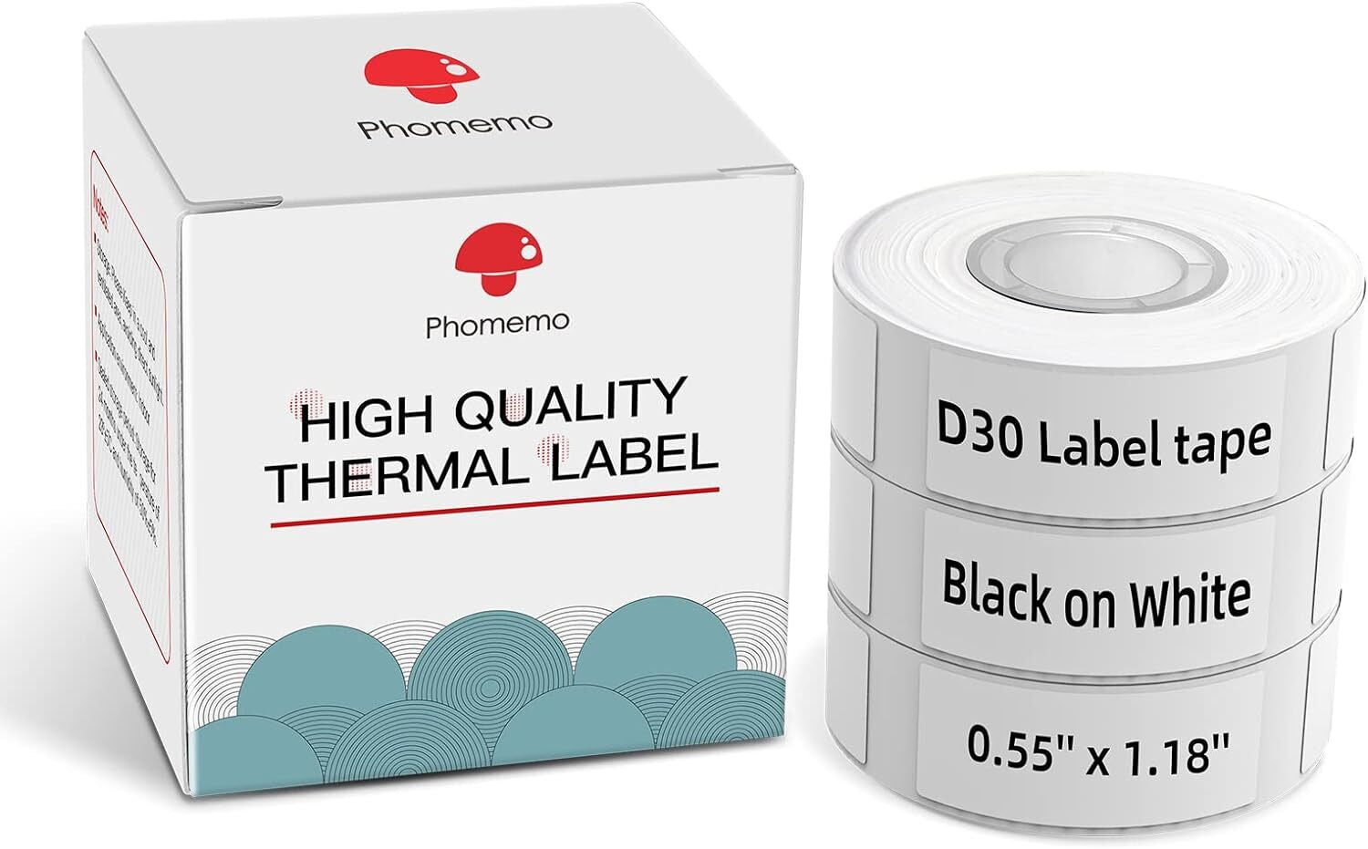 Phomemo D30 Label Maker Machine Bluetooth Small Label Printer Thermal Printer UK