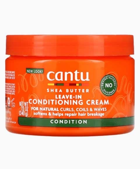 Cantu Shea Butter Leave In Conditioning Cream 340g-3
