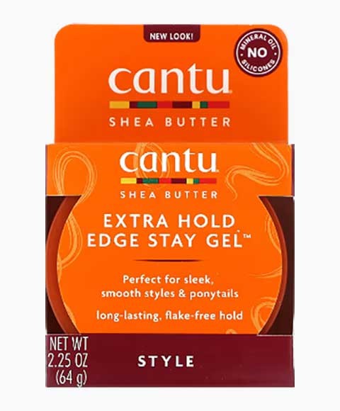 Cantu Shea Butter Extra Hold Edge Stay Gel 64g-5