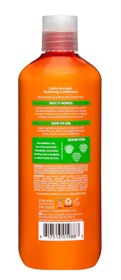 Cantu Avocado Hydrating Conditioner 400ml-1