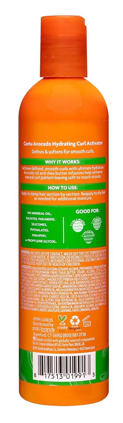 Cantu Avocado Hydrating Curl Activator 355ml-1