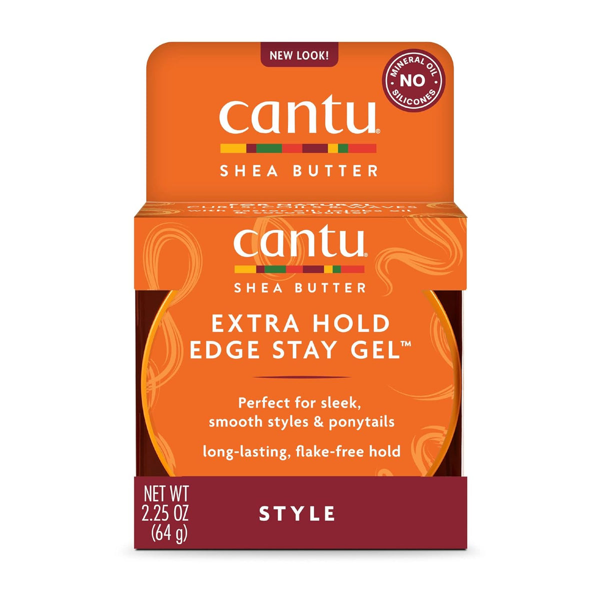 Cantu Shea Butter Extra Hold Edge Stay Gel 64g-0
