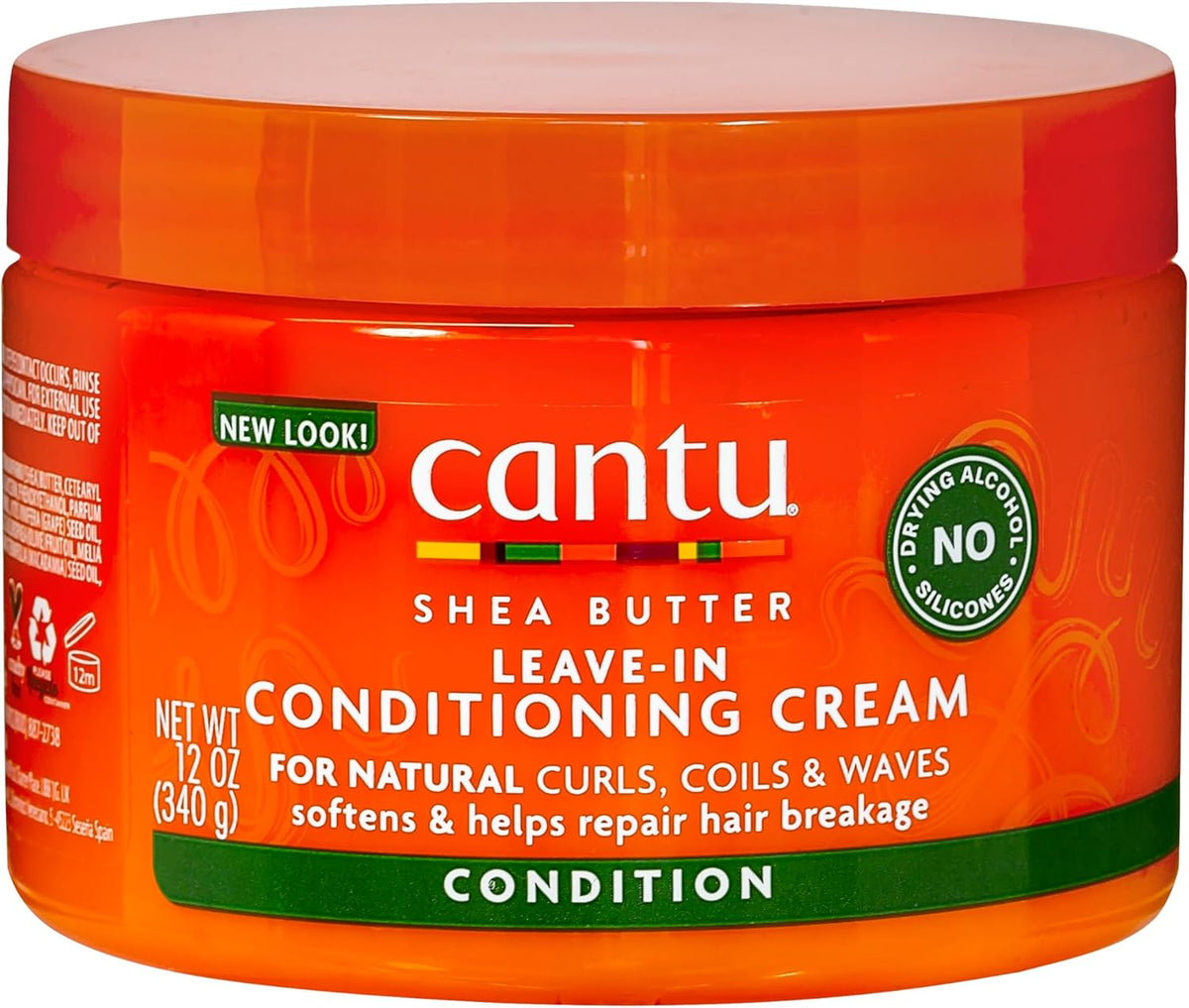Cantu Shea Butter Leave In Conditioning Cream 340g-0