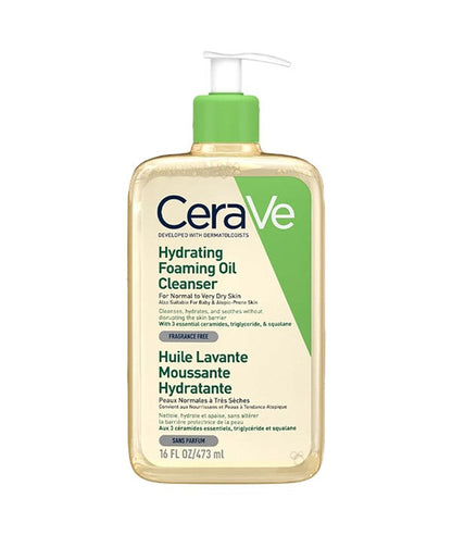 Cerave  Hydrating Foaming Oil Cleanser-0