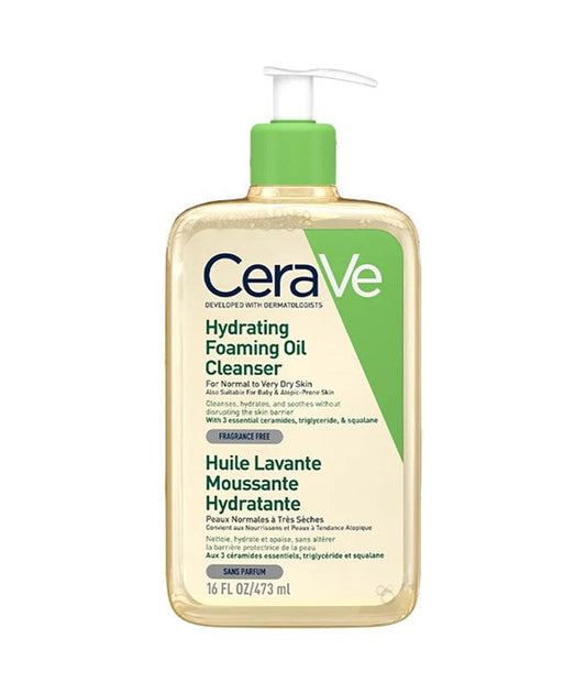 Cerave  Hydrating Foaming Oil Cleanser-0