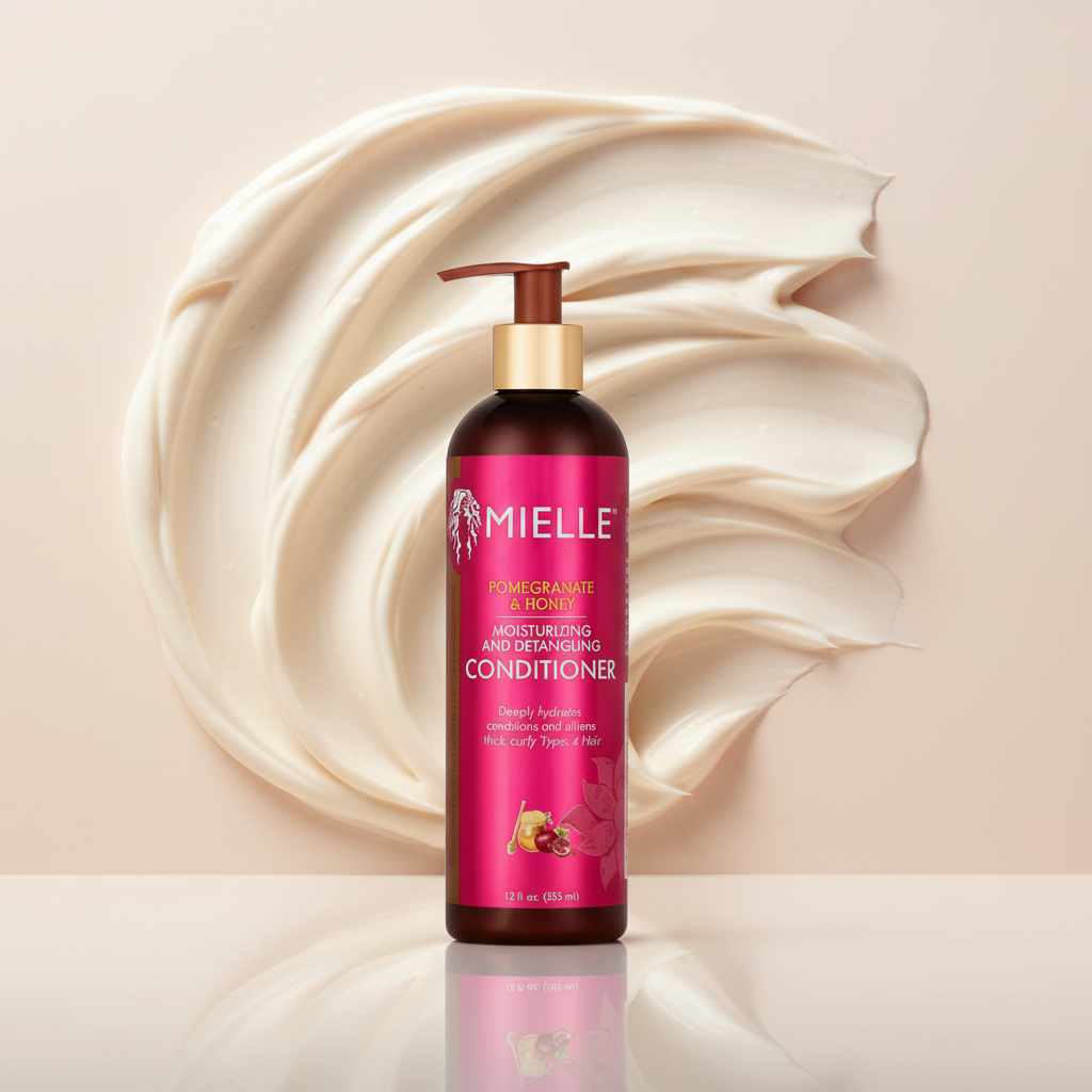 Mielle Organics Pomegranate & Honey Moisturising and Detangling Conditioner 355ml-0
