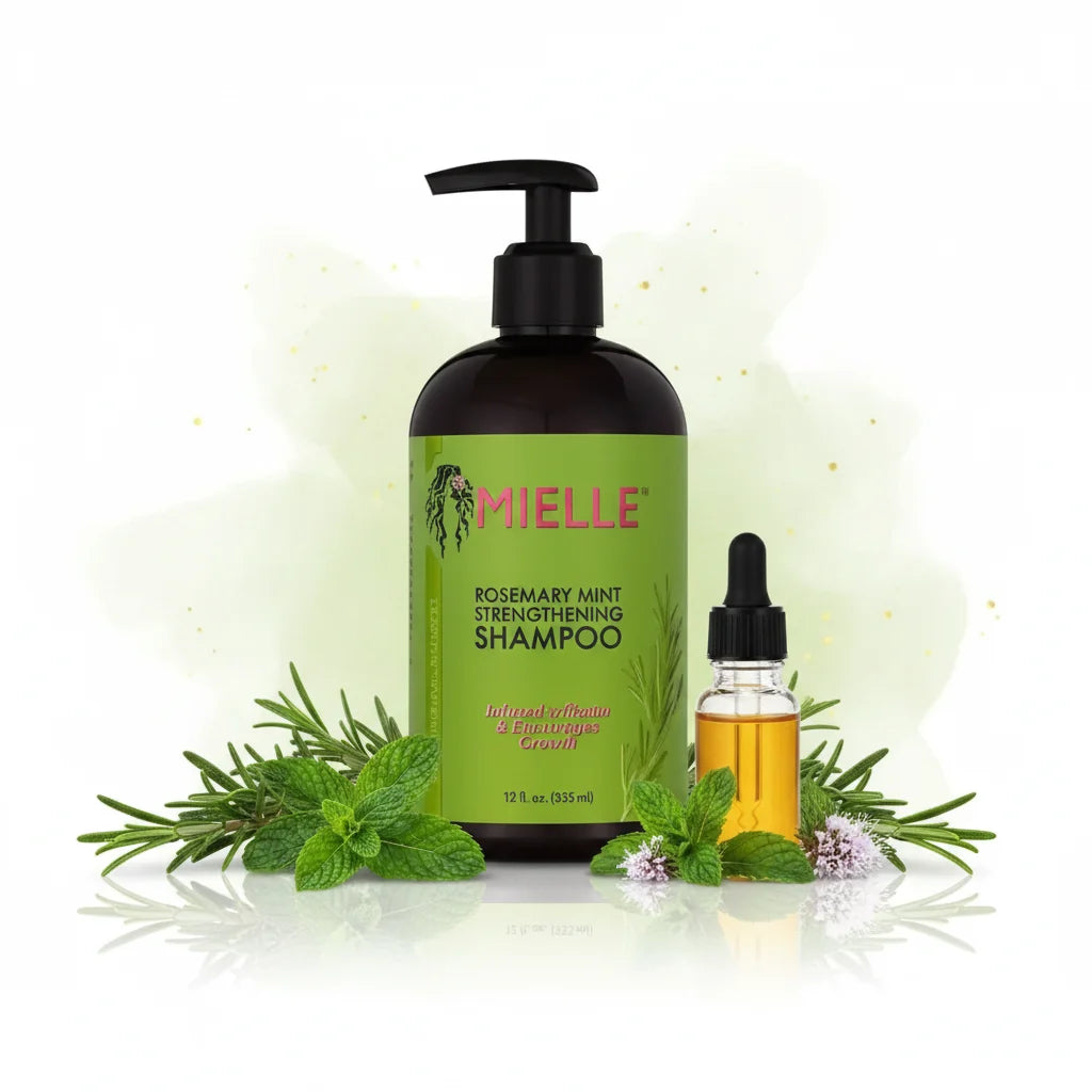 Mielle Organics Rosemary Mint Strengthening Shampoo 355ml-1