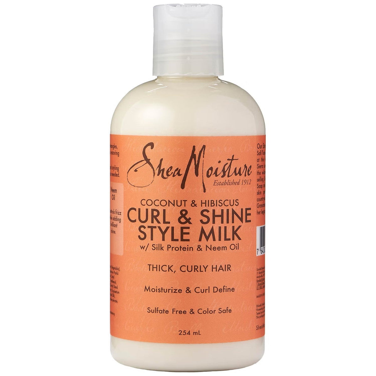 Shea Moisture Coconut And Hibiscus Conditioning Curl Style Milk 237ml / 254ml-0