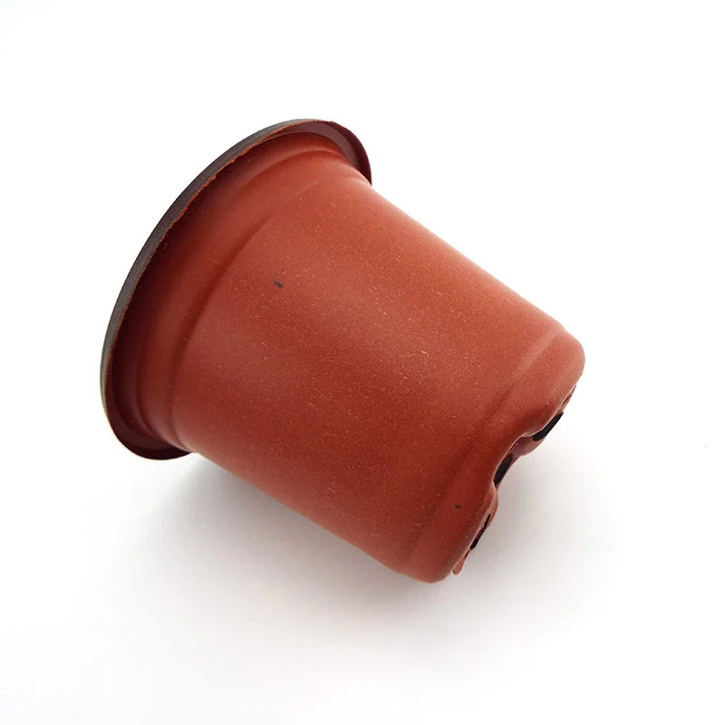 Flower Pot Plastic Grow Box Fall Resistant Tray for Home Garden Plants Nursery Cup Transplant Flower Plant Pots E2