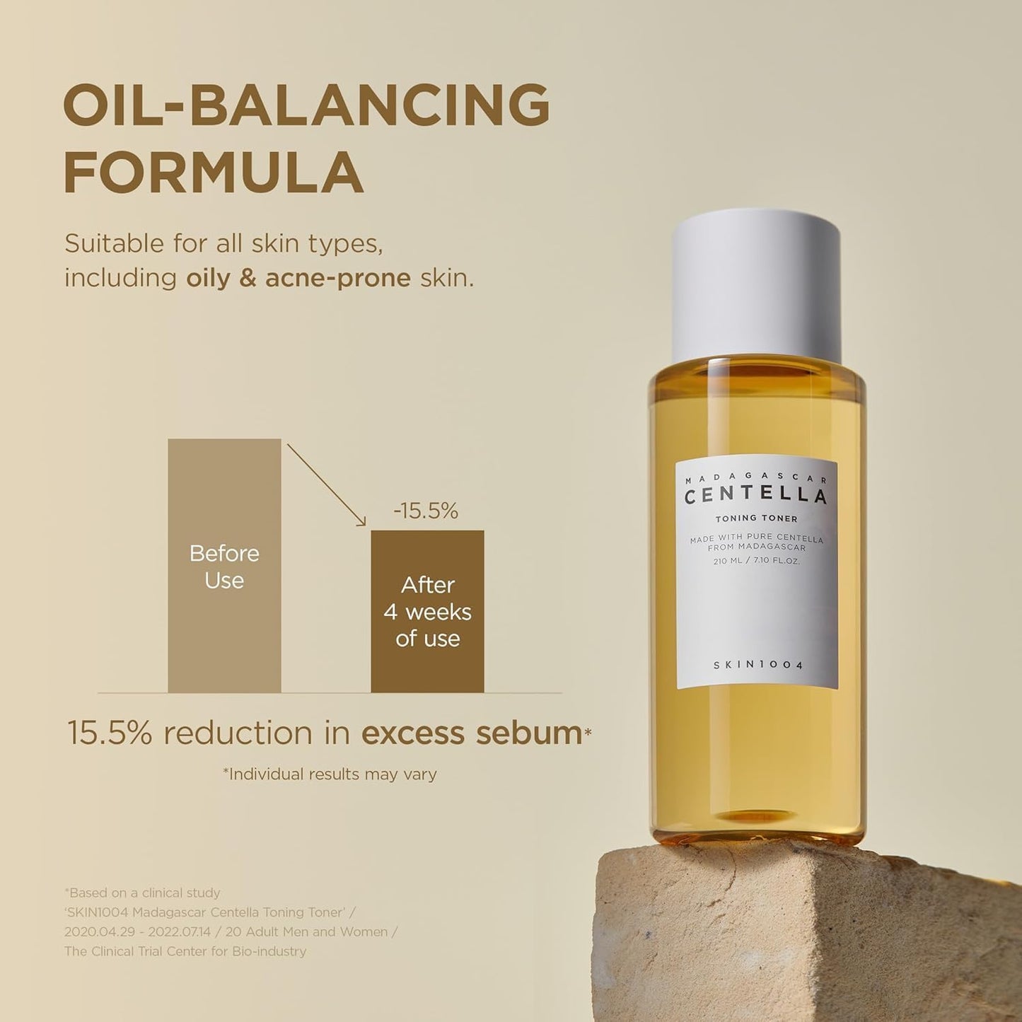 Madagascar Centella Toning Toner 210 Ml