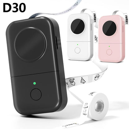 Phomemo D30 Label Maker Machine Bluetooth Small Label Printer Thermal Printer UK