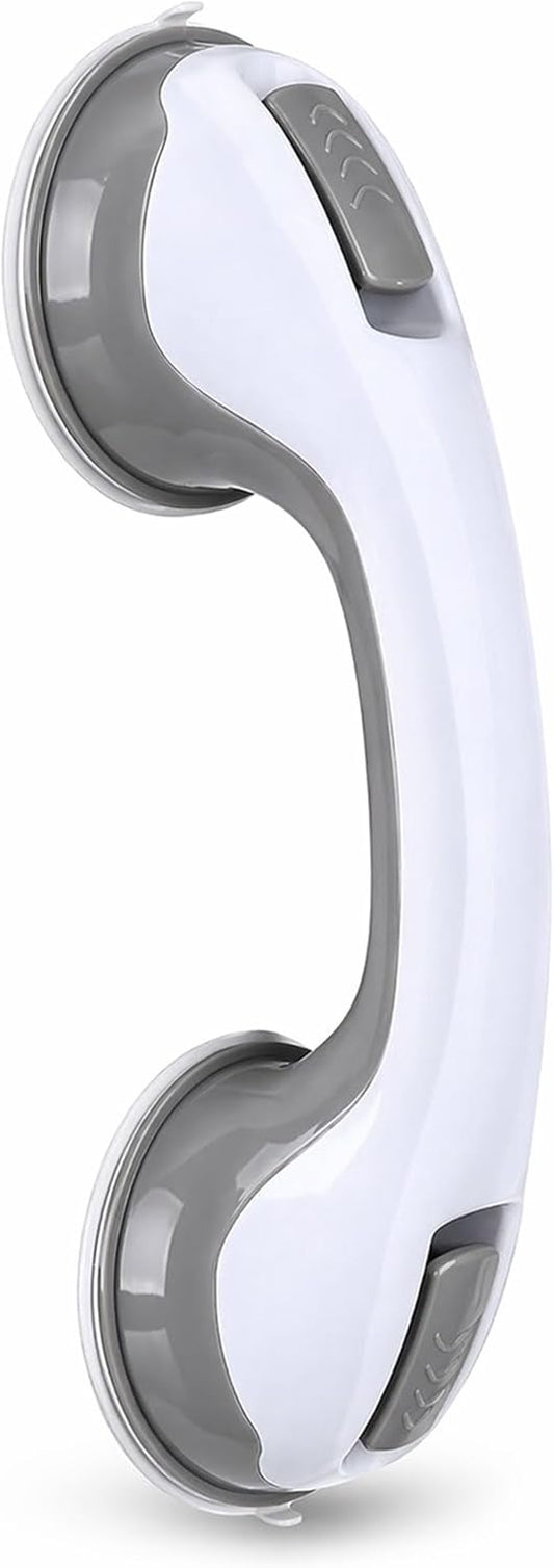 Eternagrip Suction Grab Rails for Bathroom – Shower Handle for Elderly, Strong Locking Suction Shower Grab Rail, Bathroom Safety Hand Rail, Portable Bath Handle for Shower & Bathroom Support