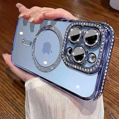 Case for Iphone 17 16 15 14 Pro Max plus 13 Shockproof Magnetic Silicone Cover