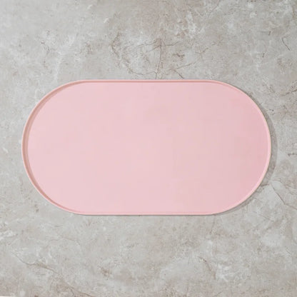 Cat Feeding Mat with Non-Slip Waterproof Design, Pet Food Mat, Compatible with Cat/Dog Bowls, Multipet Households, Dog Owners