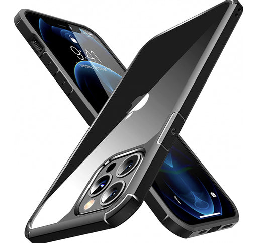 CASEKOO LC Series Iphone 12 Pro Max Case Shockproof with Kickstand Slim Black