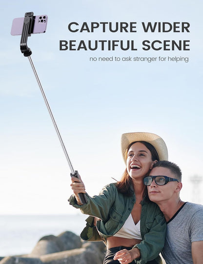 Selfie Stick Tripod W/ Remote | 360° Rotating Extendable Stand for Phone