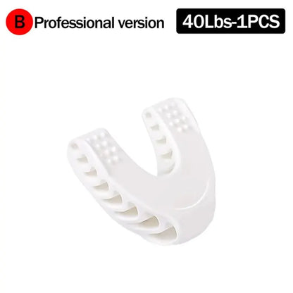 U Shape Jaw Exerciser New Facial Pop N Go Mouth Jawline Face Fitness Muscle Chew Ball Bite Breaker Training Equipment